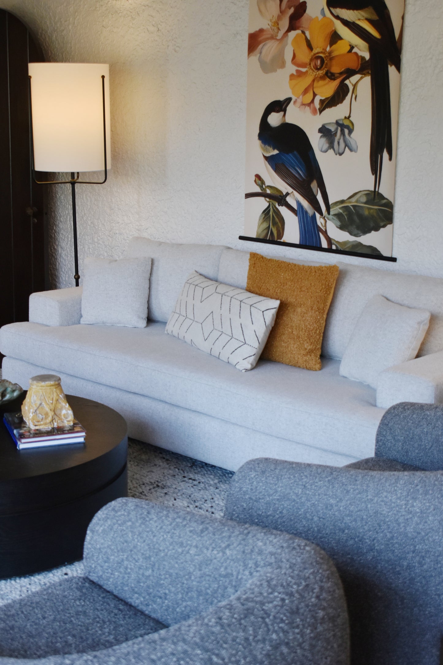Rocky Sofa in Glacier 95"