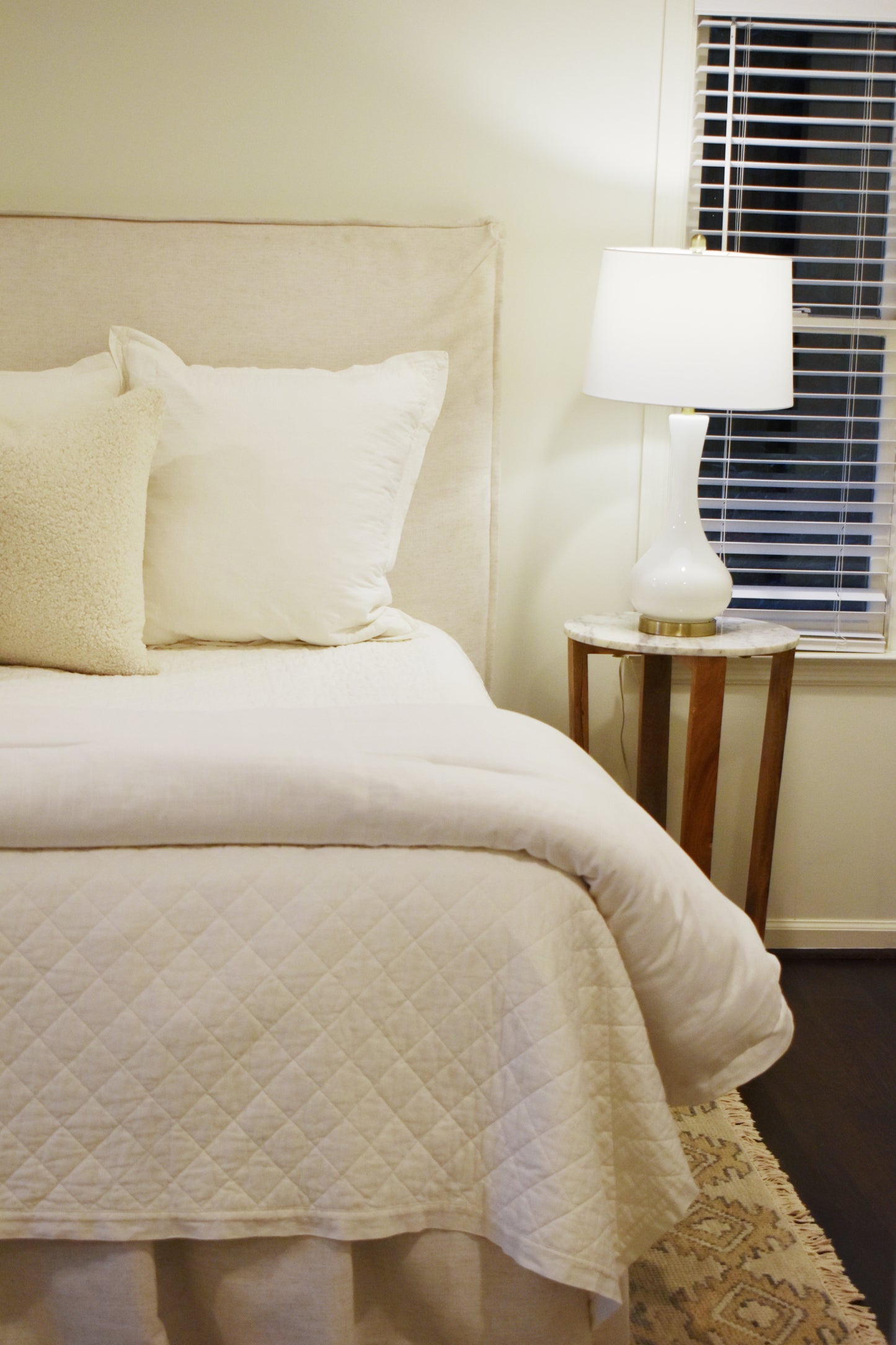 Westbrook King Headboard Nomad Snow