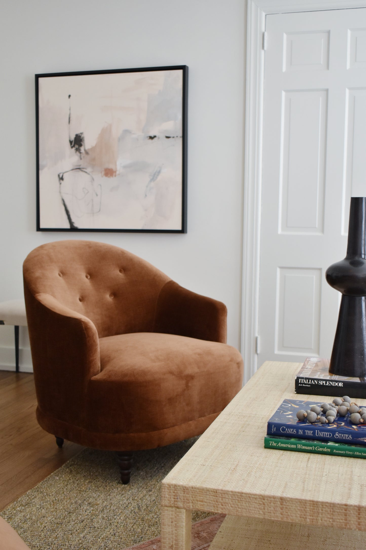 Providence Raffia Coffee Table
