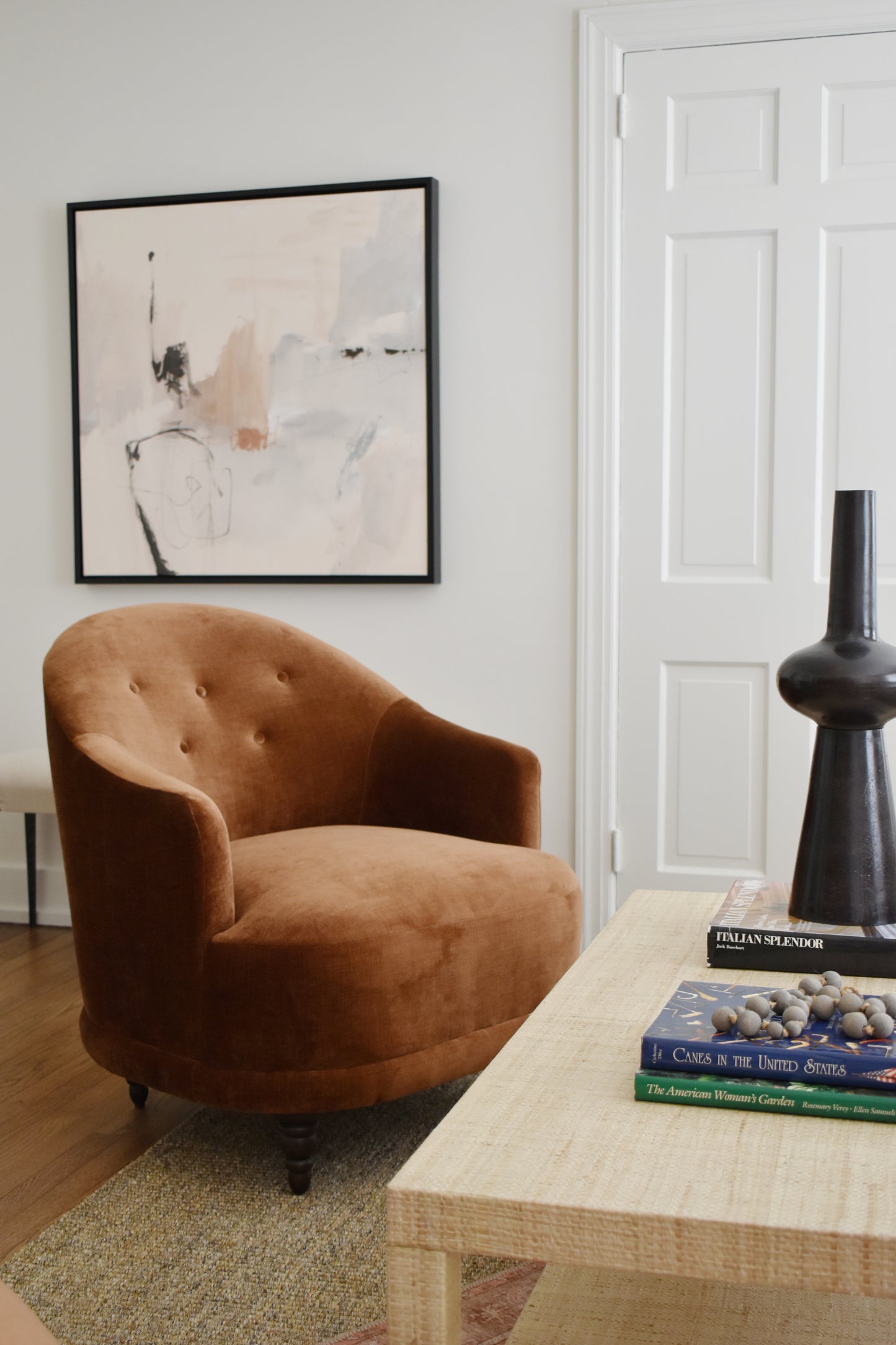Providence Raffia Coffee Table
