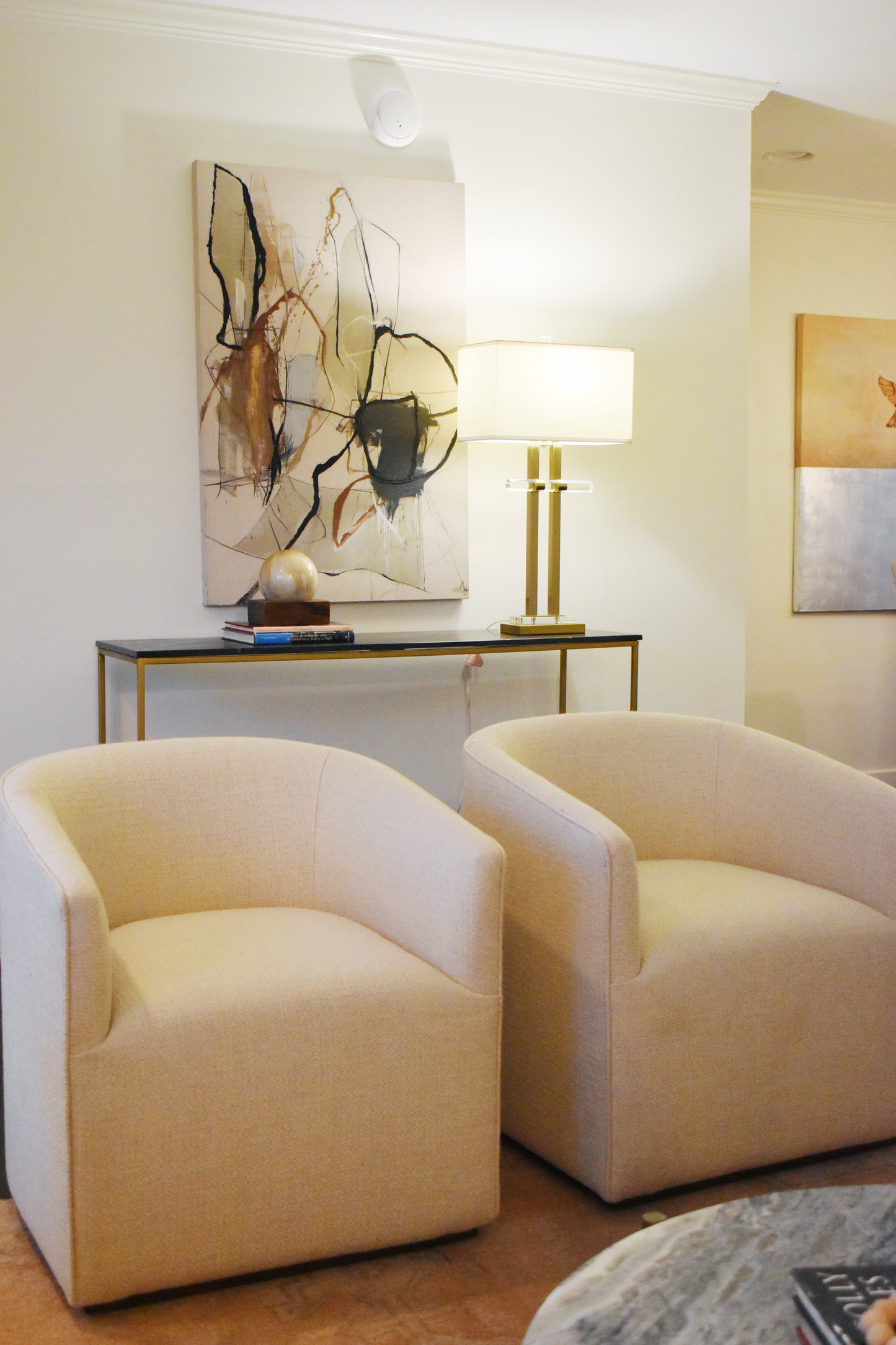 Diana Dining Chair in oatmeal