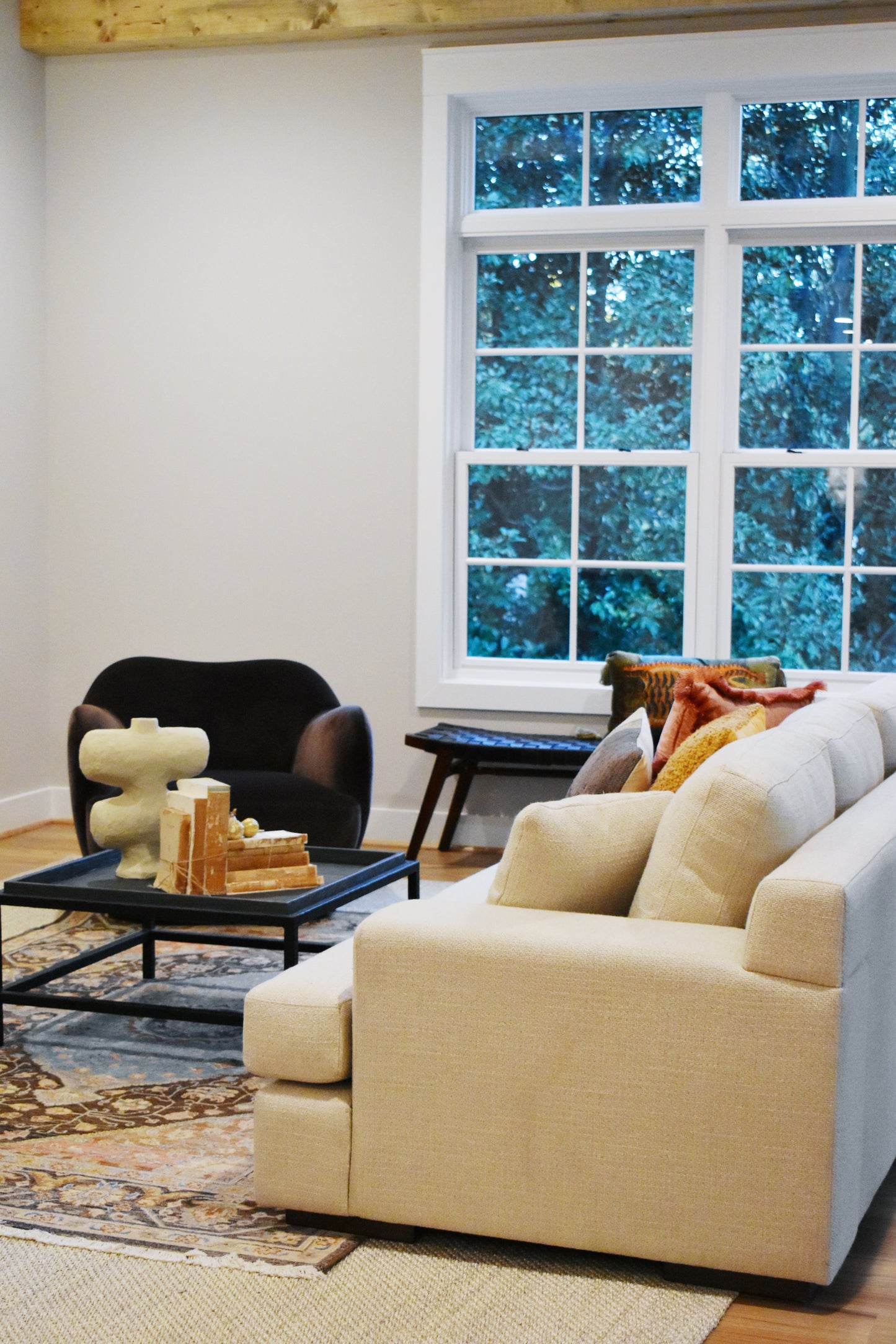 Rocky Sofa in Oatmeal 95"