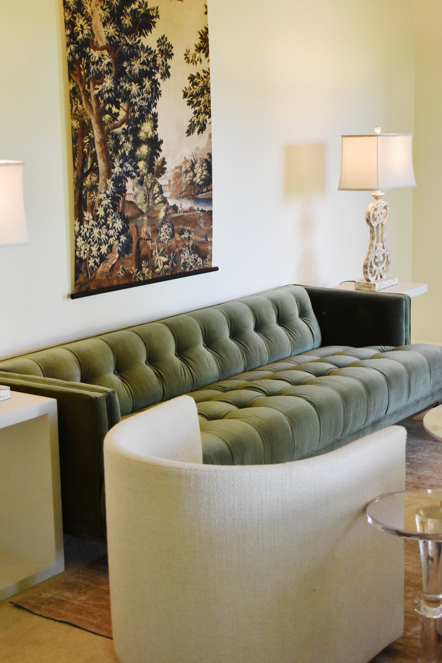 Dylan Sofa - Sapphire Olive