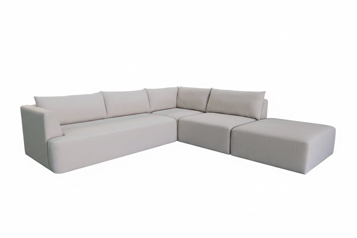 Mara Sectional Sofa 25 - Oatmeal