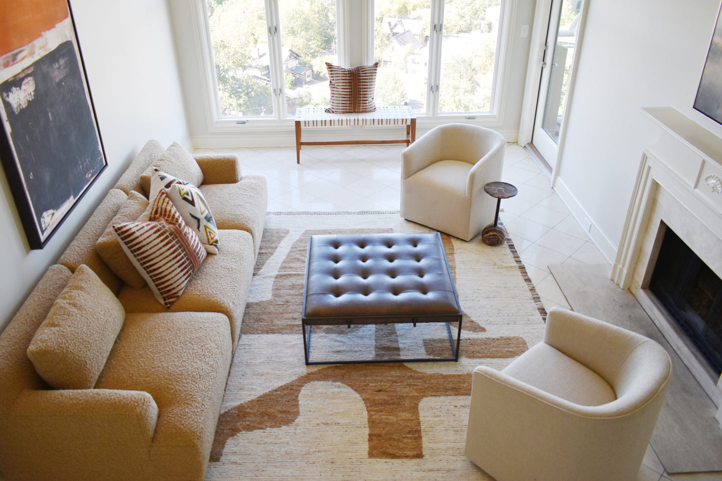 Diana Dining Chair in oatmeal