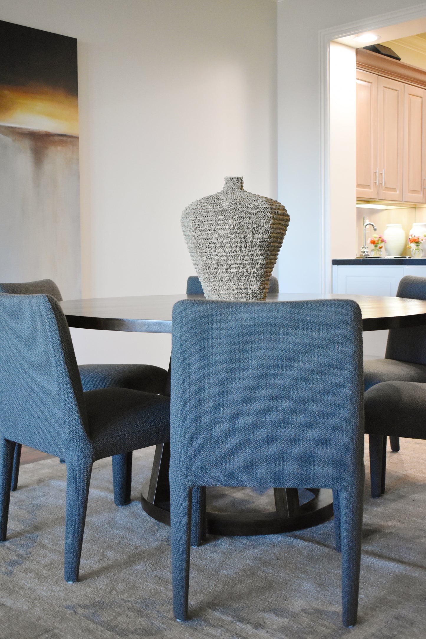 Larry Leg Chair in Espresso