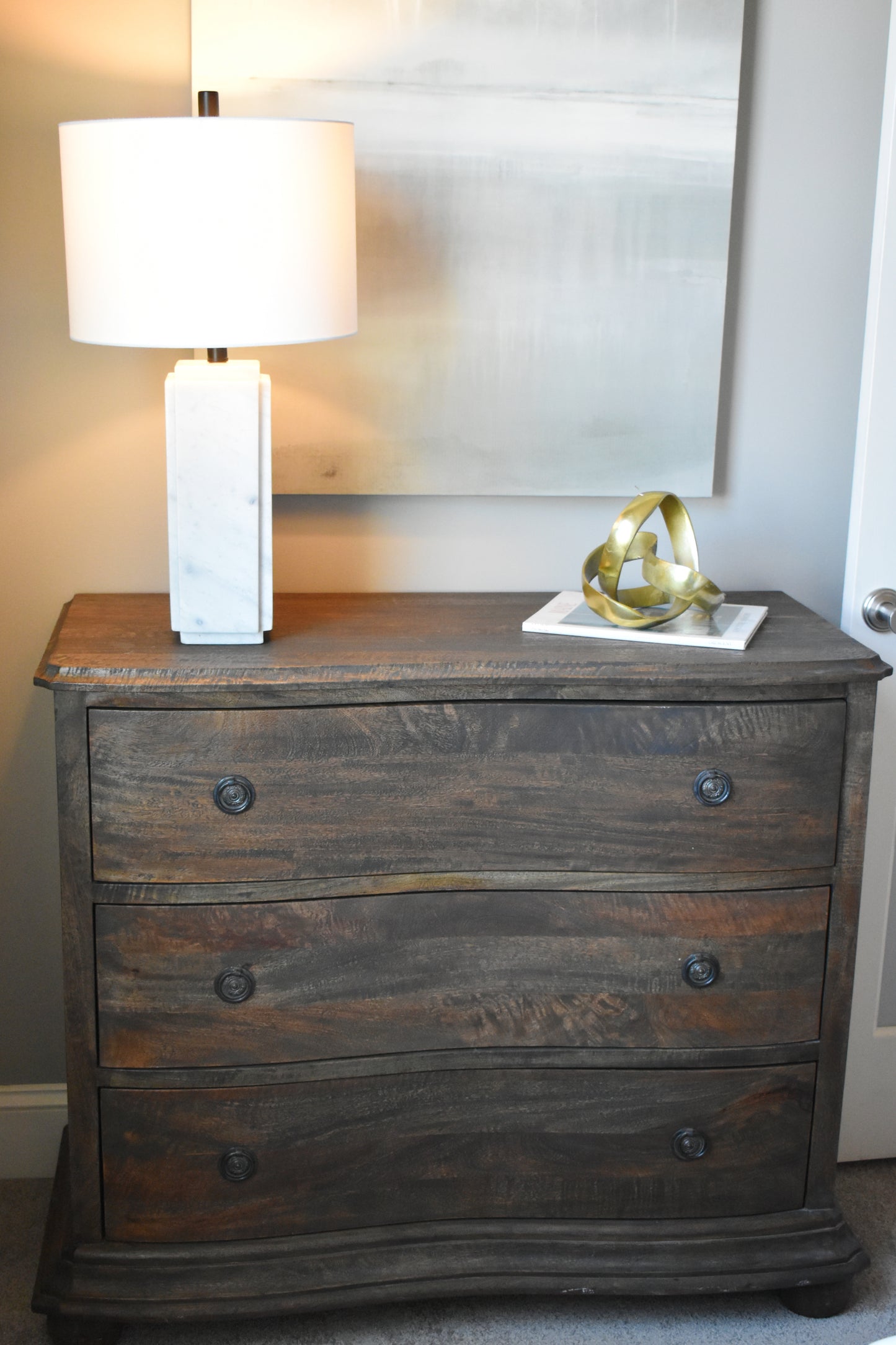 Joan 3 Drawer Mango Wood Dresser