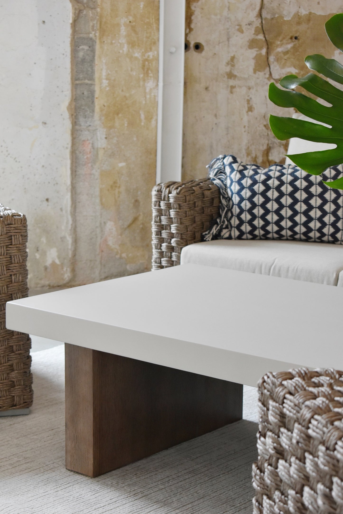 Outdoor Rectangular Coffee Table