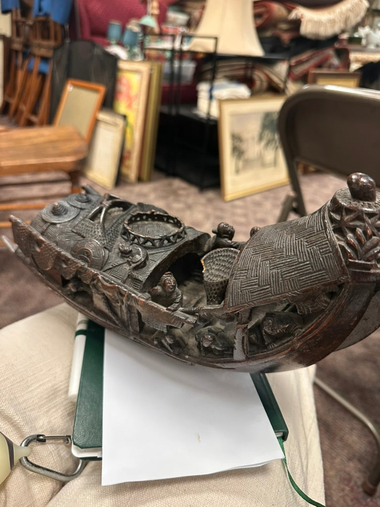 Ching Dynasty Bamboo Root Carving
