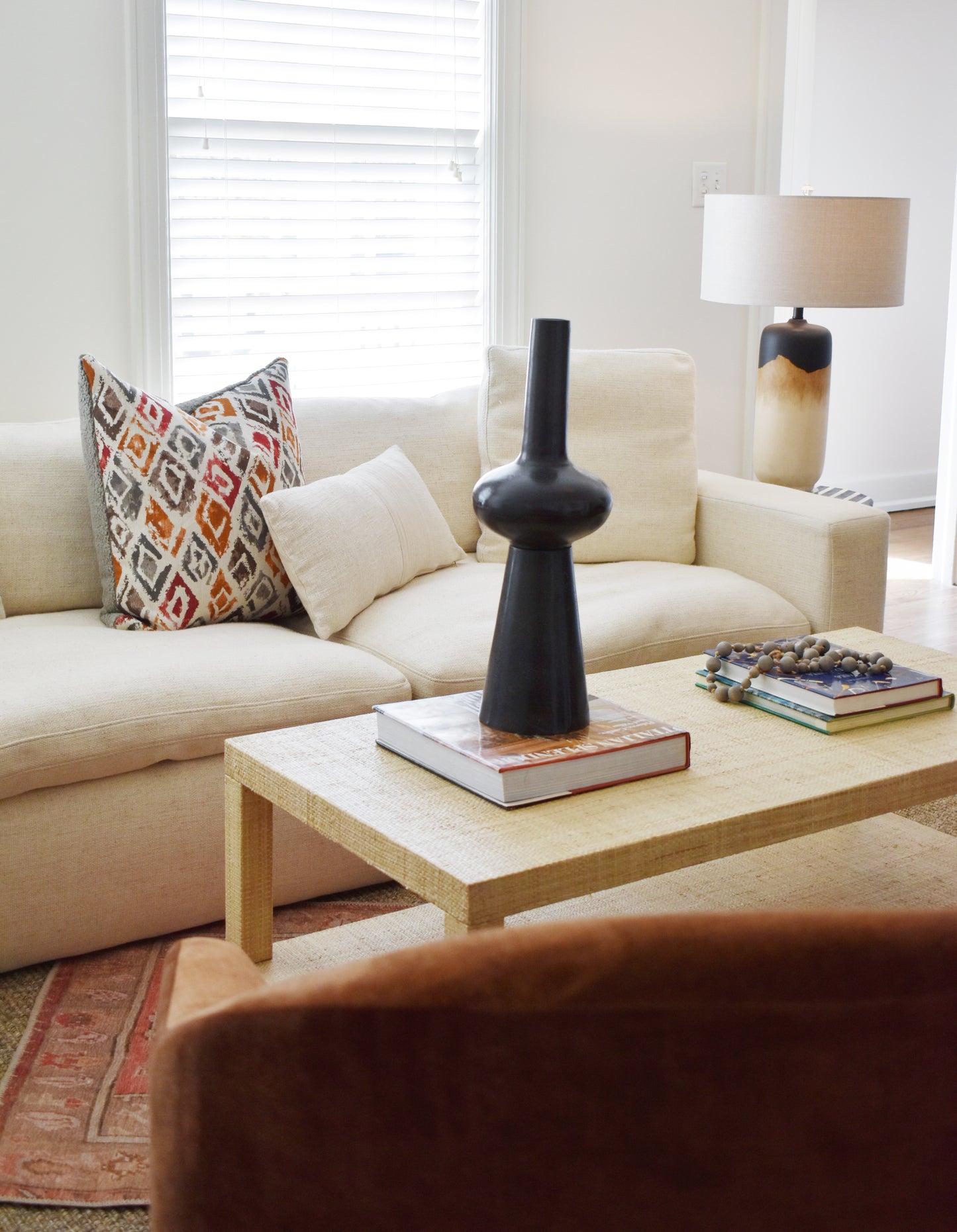 Providence Raffia Coffee Table
