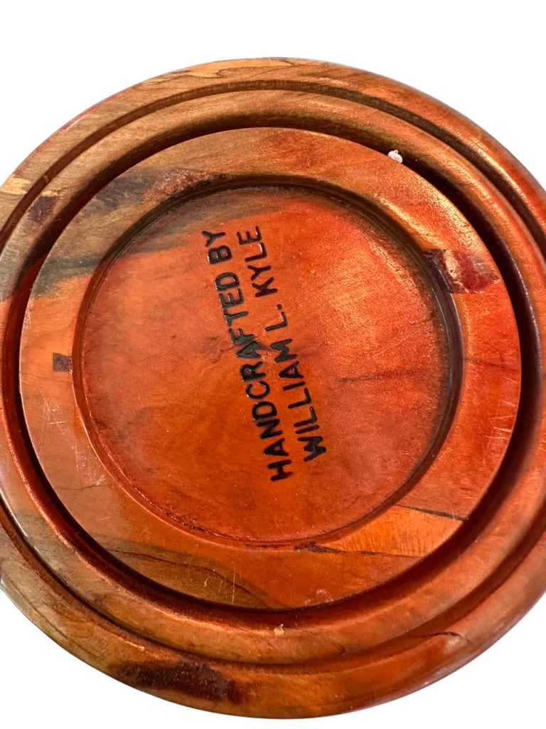 Hand Turned Wooden Bowl in cherry wood