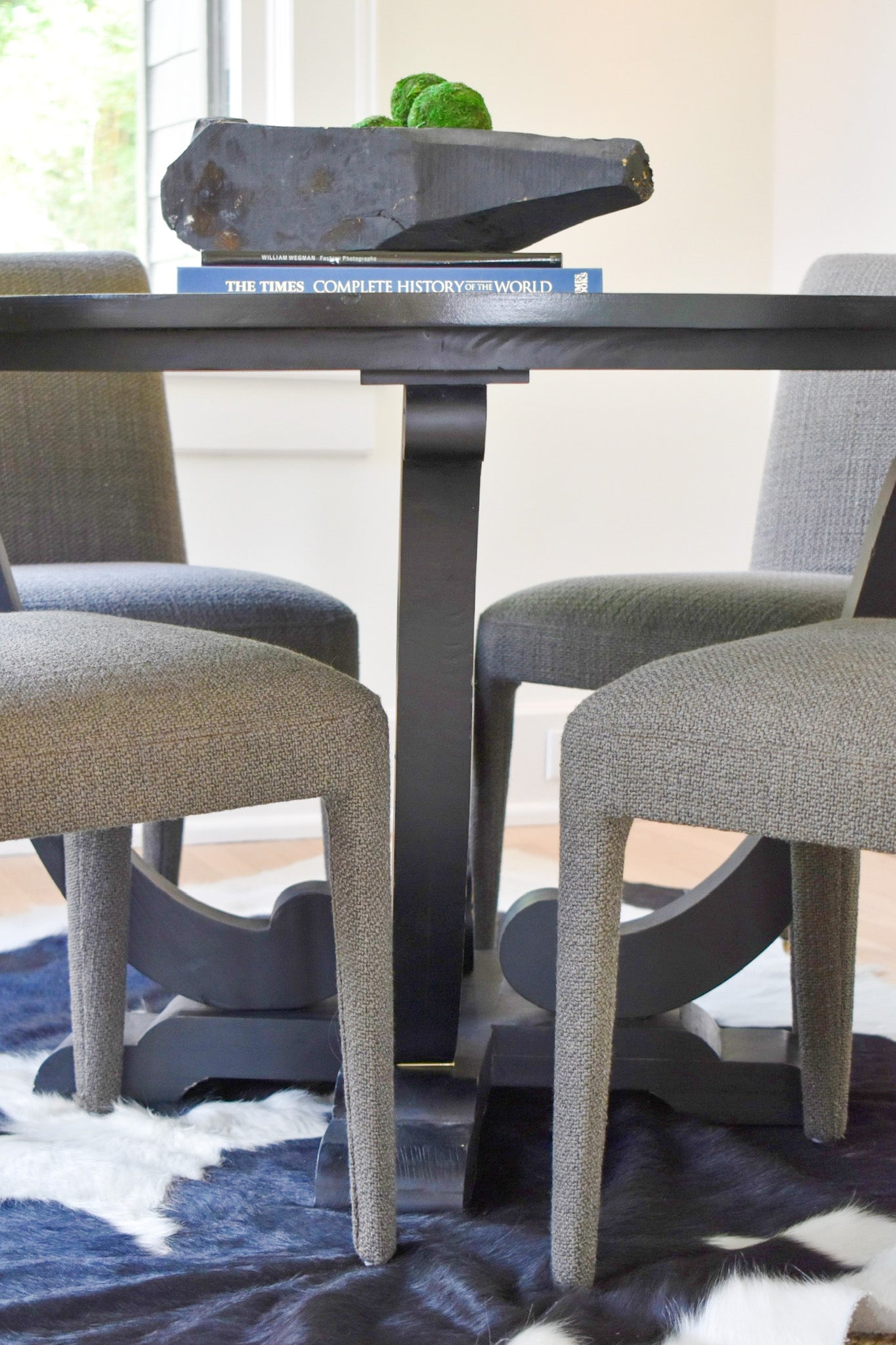 Larry Leg Chair in Espresso