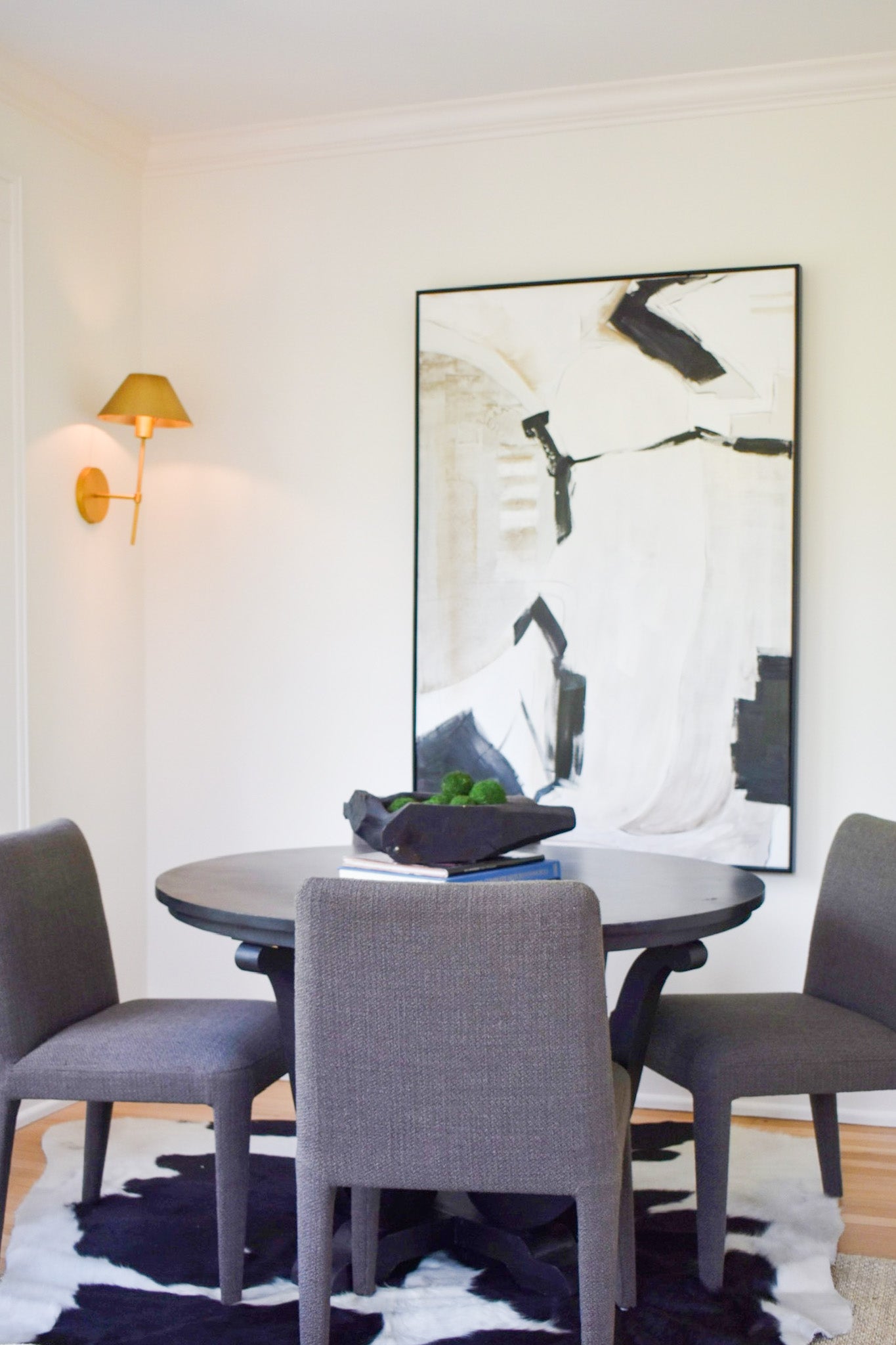 Larry Leg Chair in Espresso