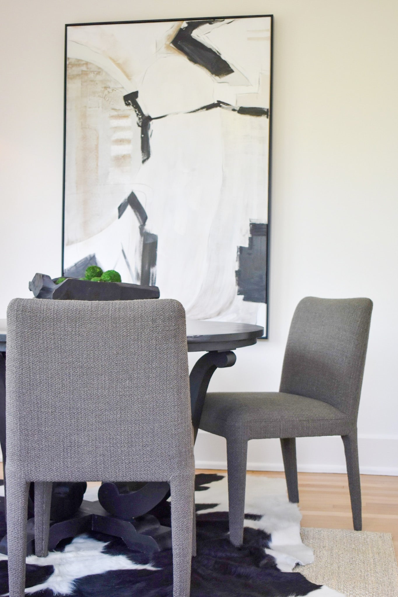 Larry Leg Chair in Espresso