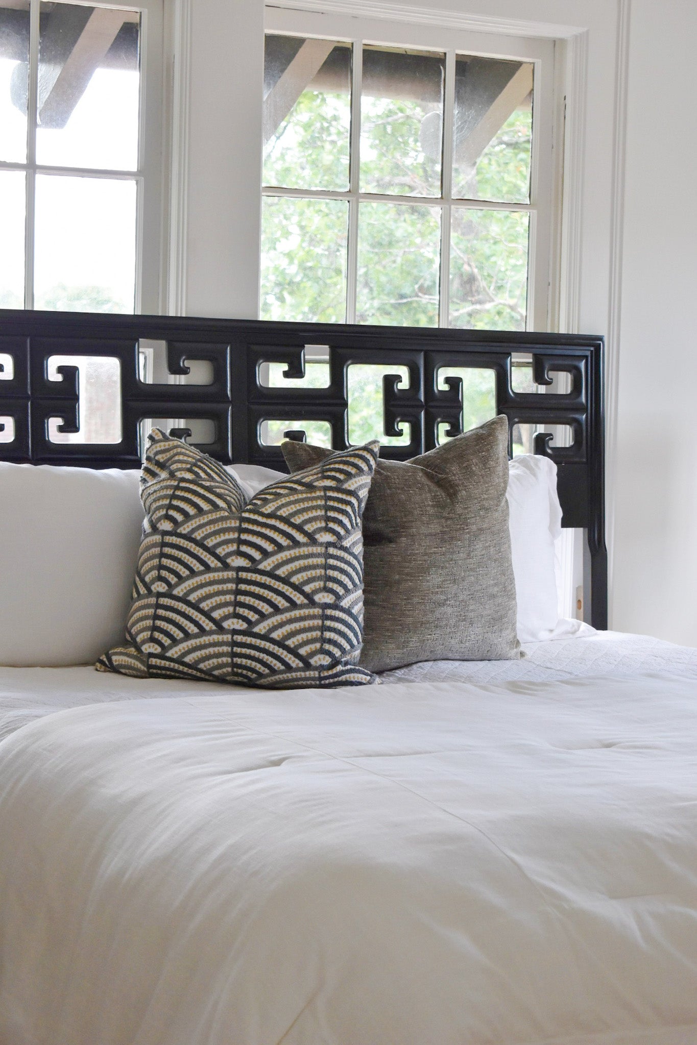 Mid-Century Modern Headboard King