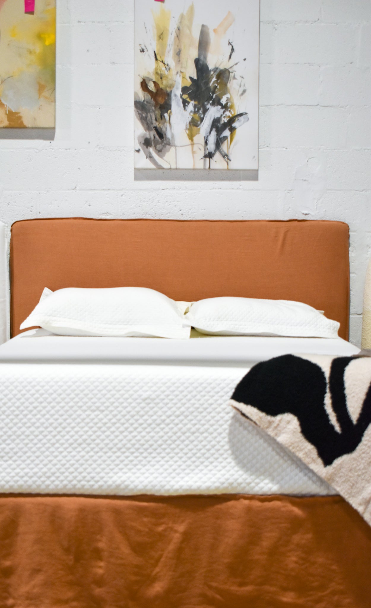 Whitney Queen Bed - Terracotta