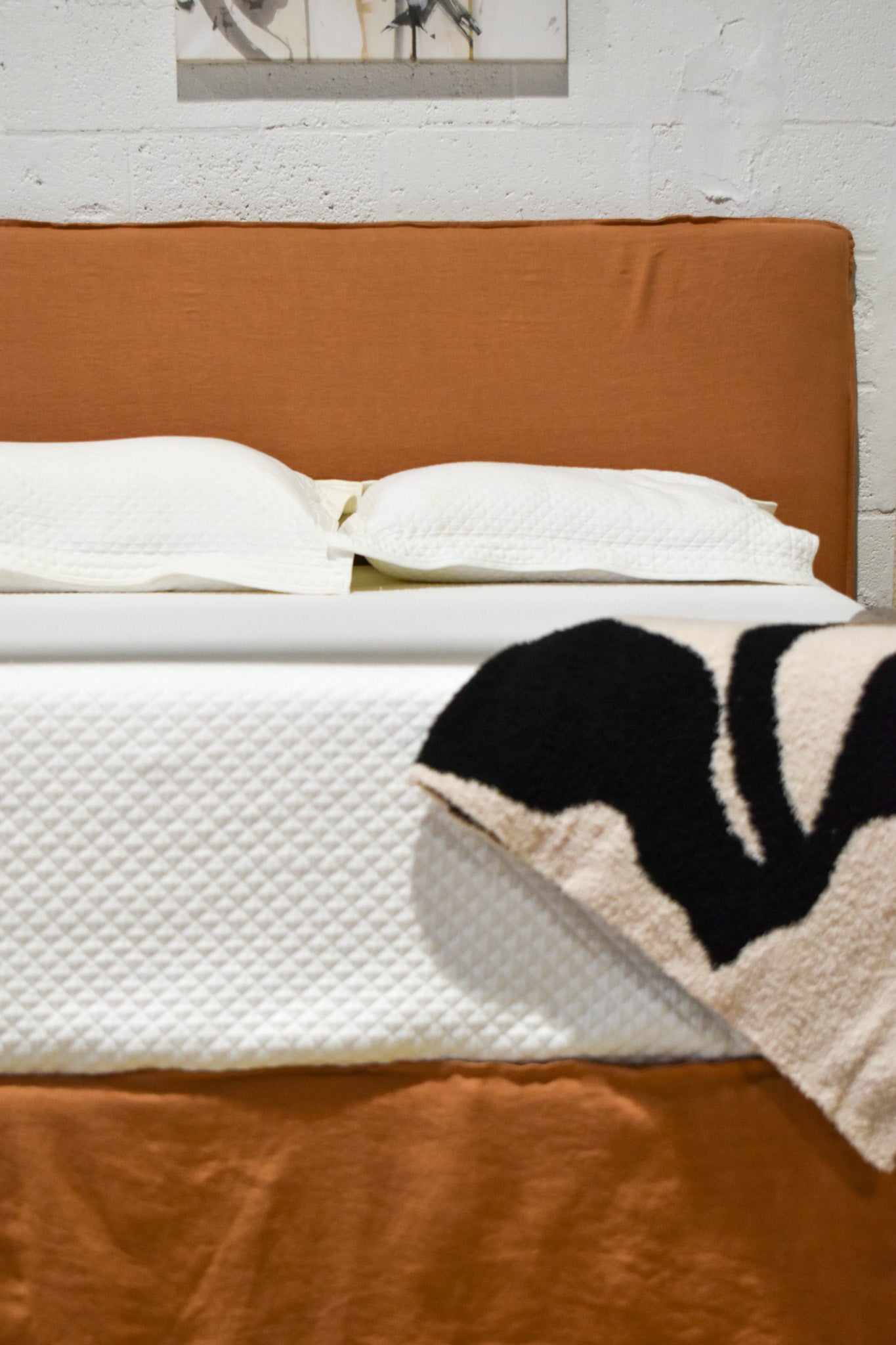 Whitney Queen Bed - Terracotta