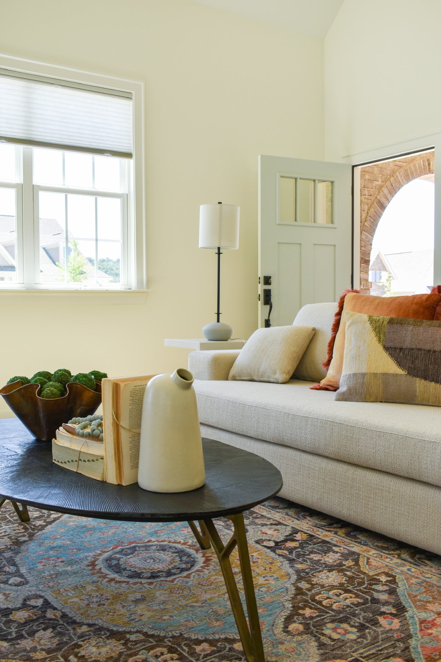 Rocky Sofa in Oatmeal 95"