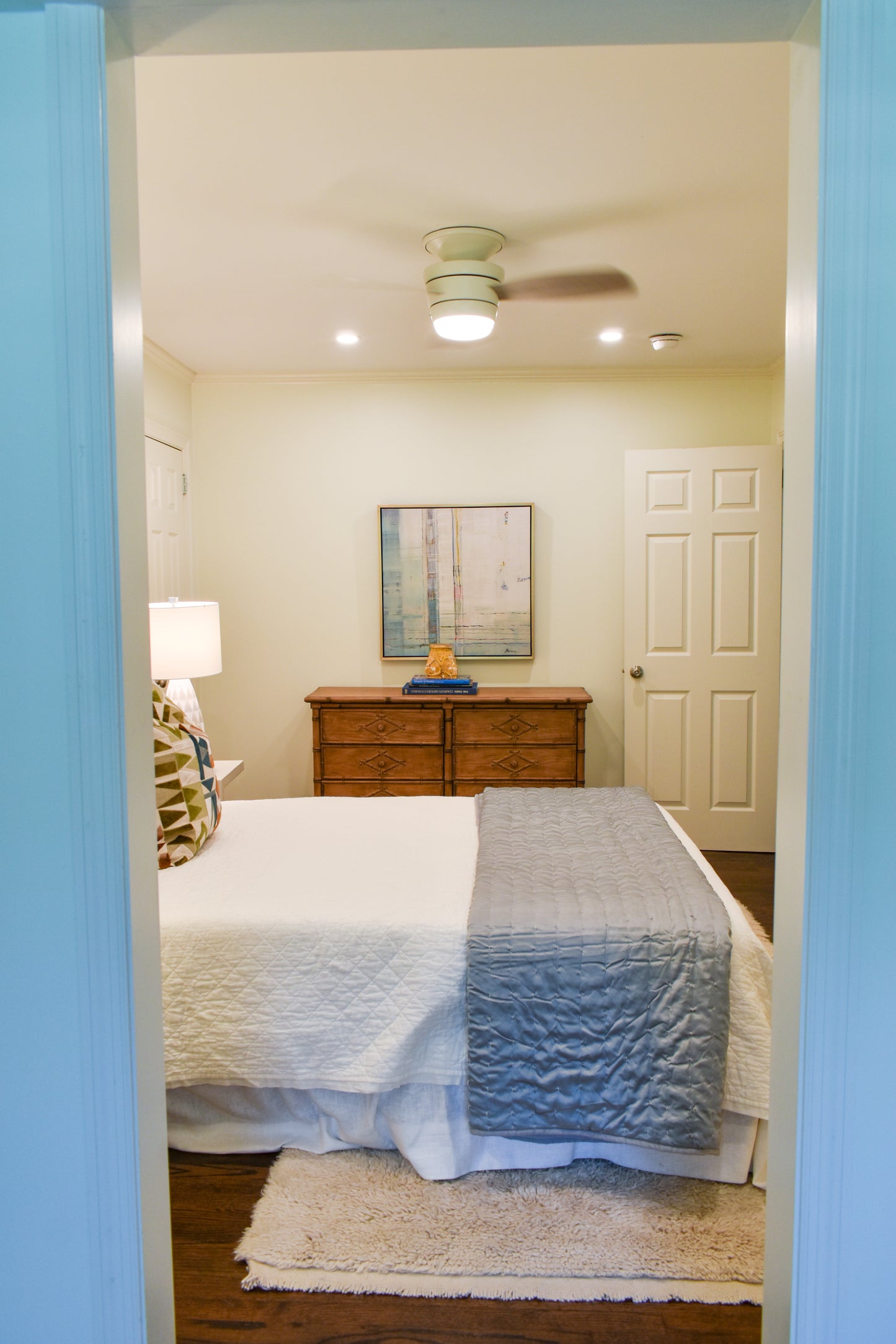 Faux Bamboo Dresser