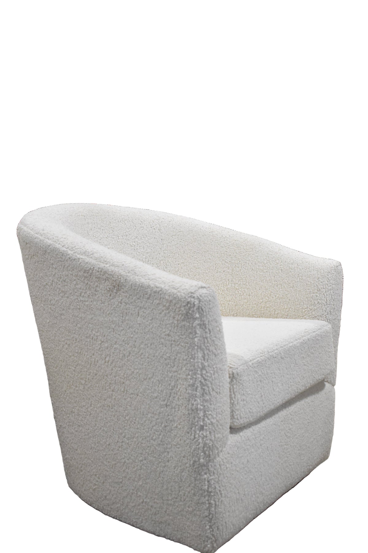 Swivel Tub Chair, Sheepskin Natural