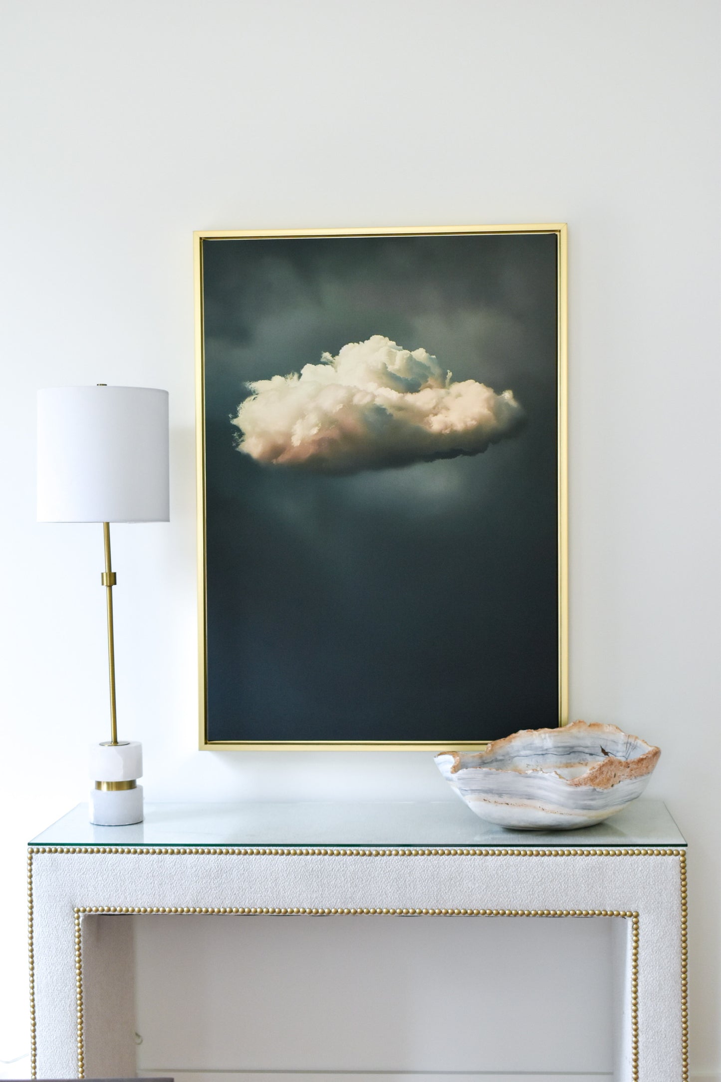 Vintage Cloud Print