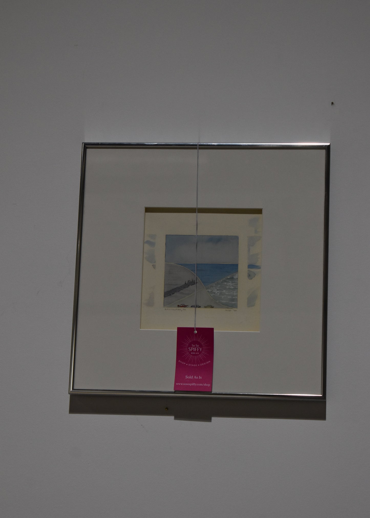 Signed Watercolor by Mary Burnham