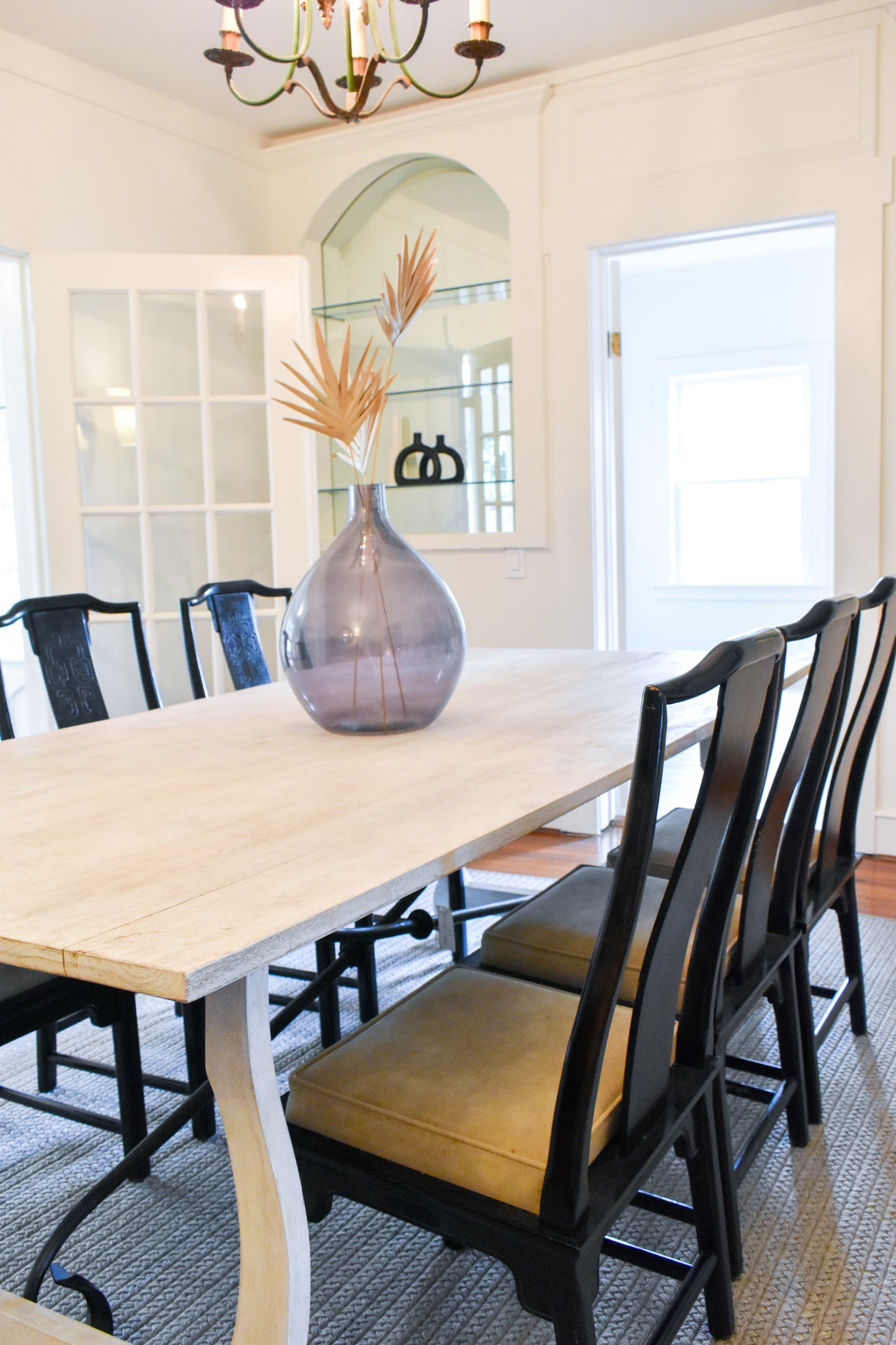 Asian Dining Chair With Arms
