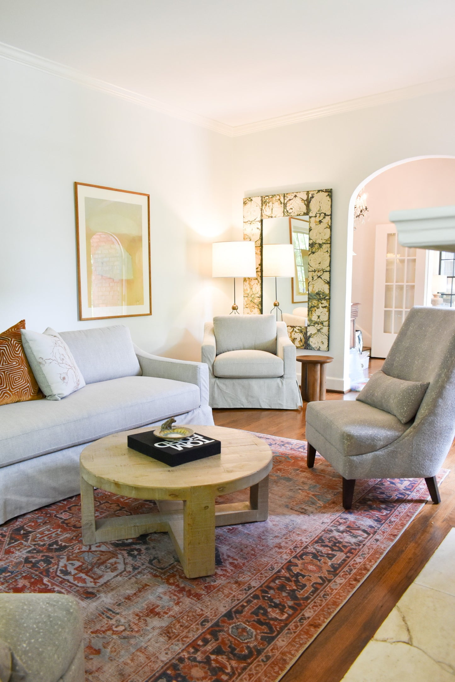 Capri Round Coffee Table
