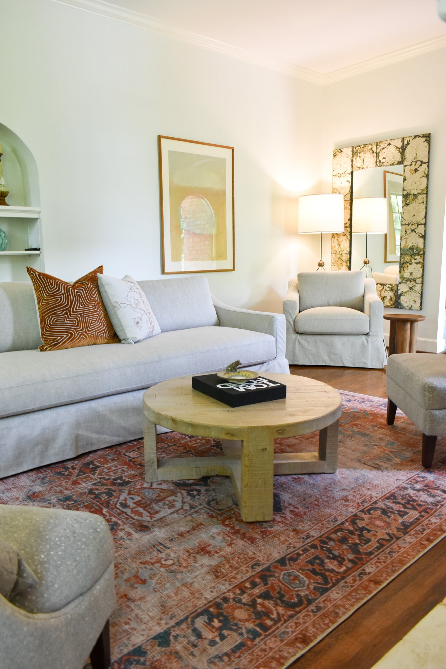 Capri Round Coffee Table