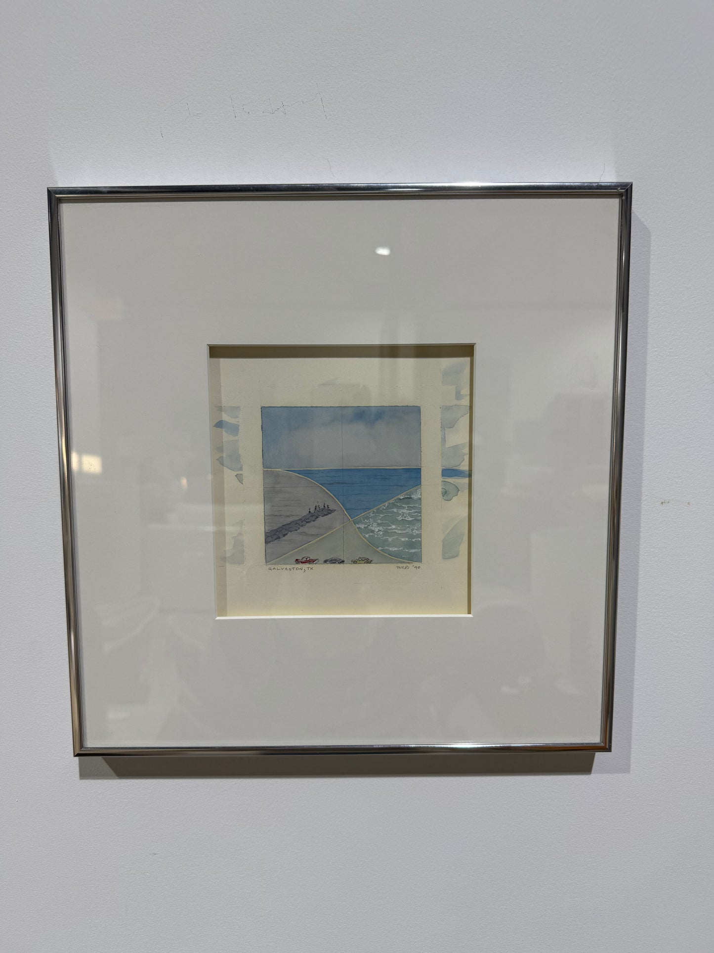 Signed Watercolor by Mary Burnham