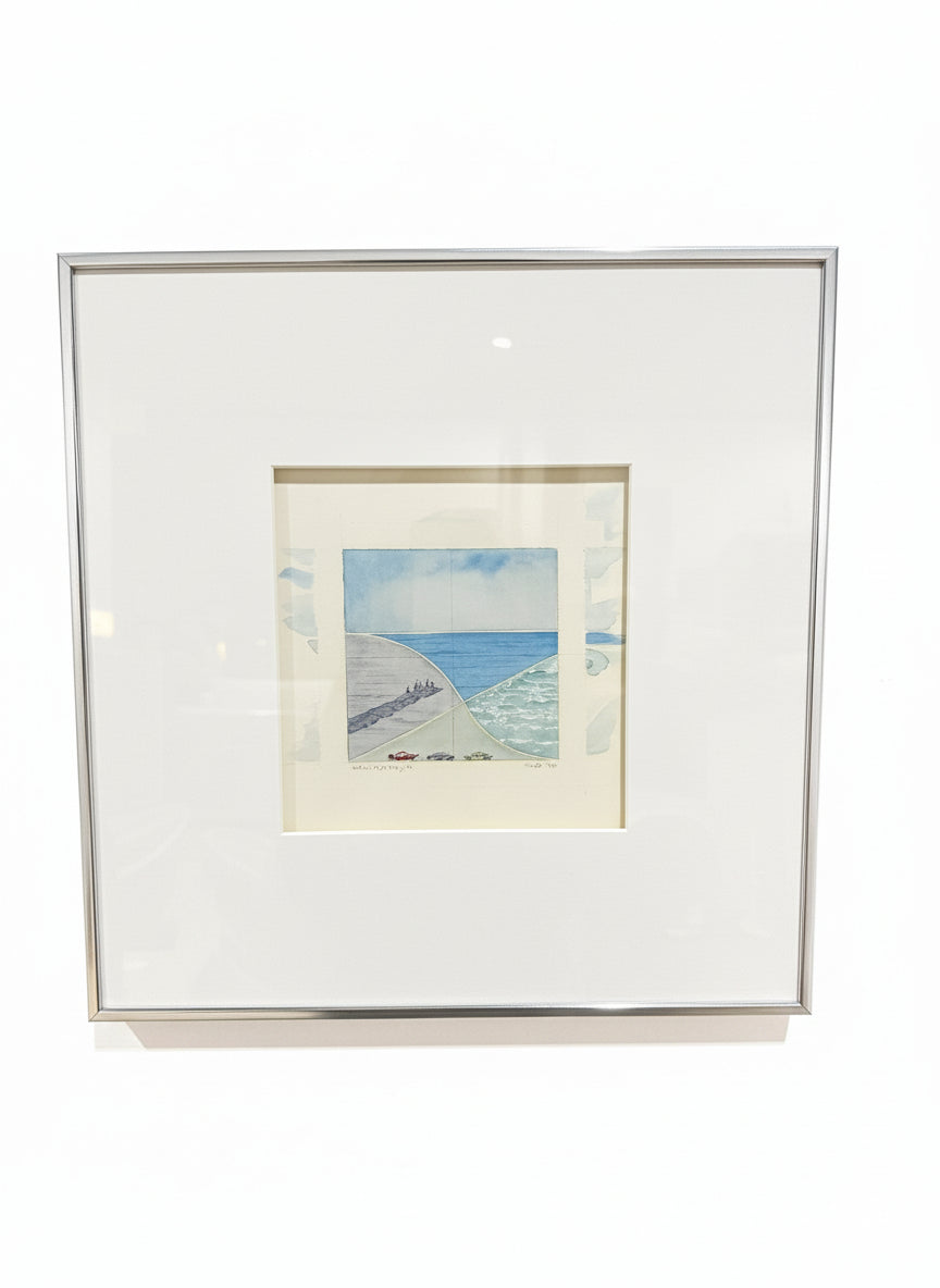 Signed Watercolor by Mary Burnham