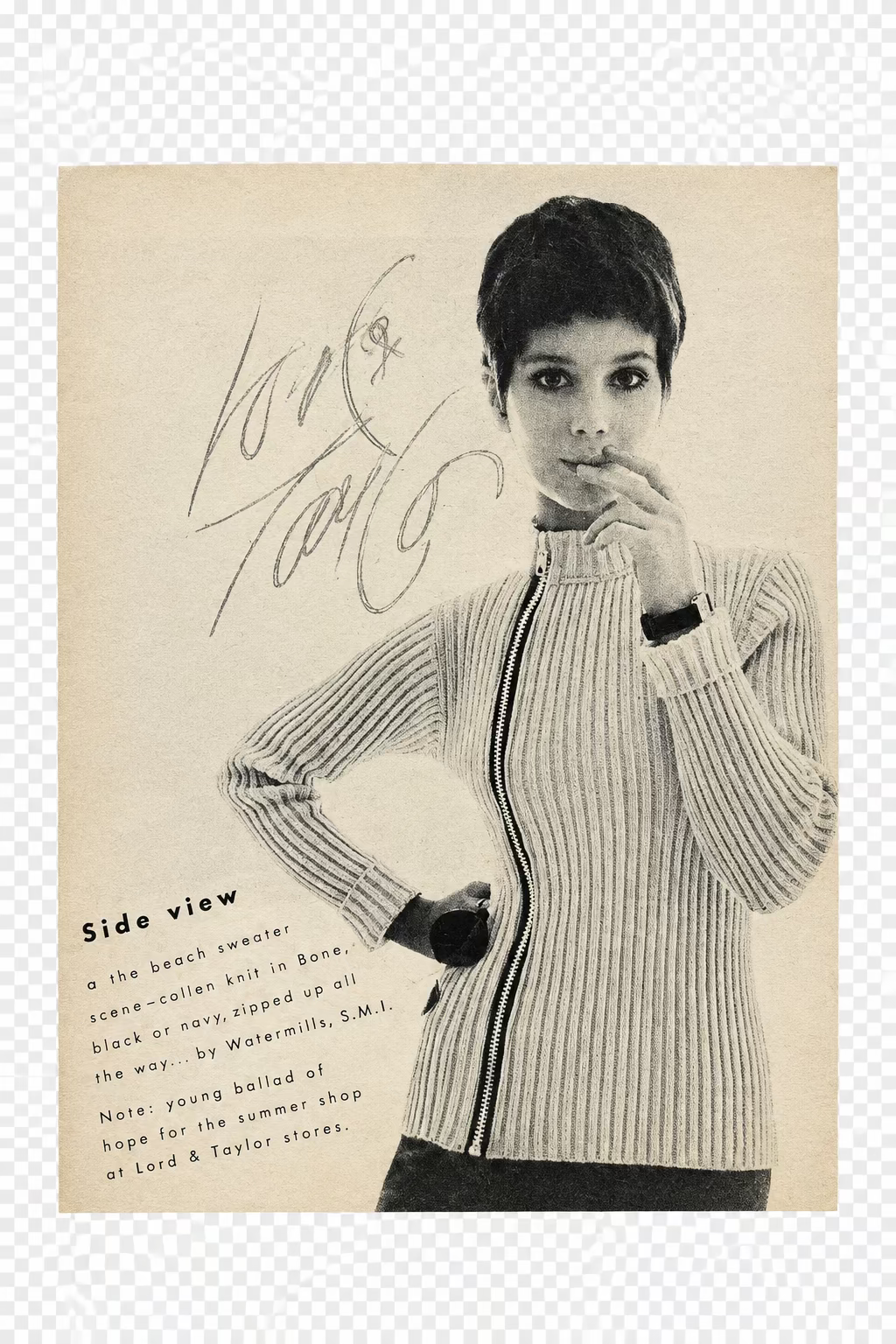 Vintage Magazine Print