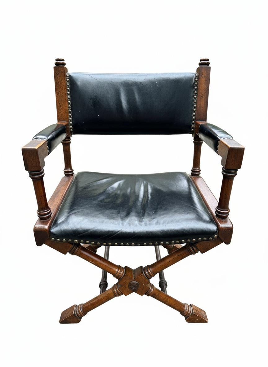 Vintage Style Campaign style chair 1970's