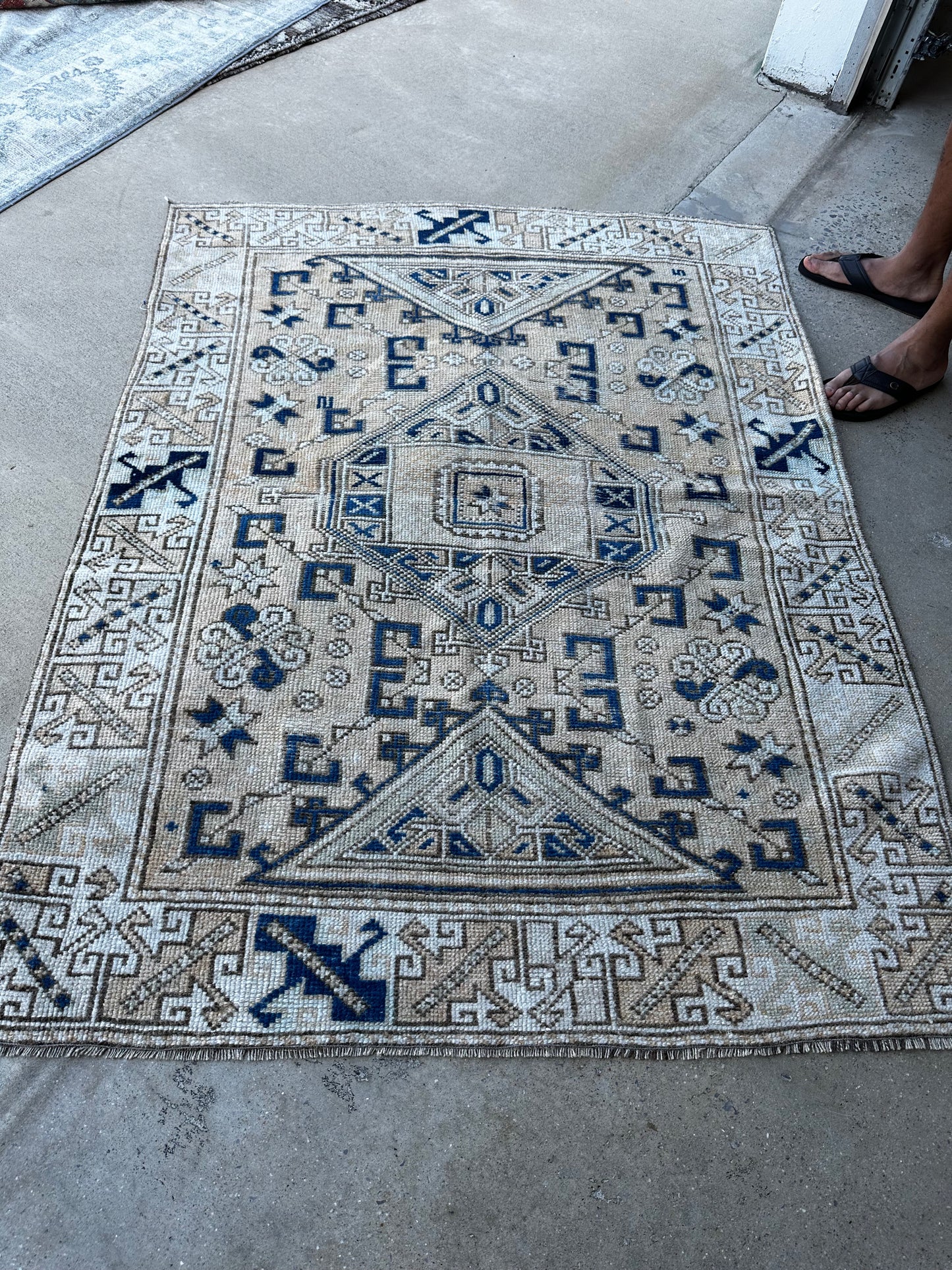 Vintage Turkish 4'2x5'7