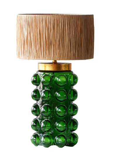 Green Bubbles Table Lamp