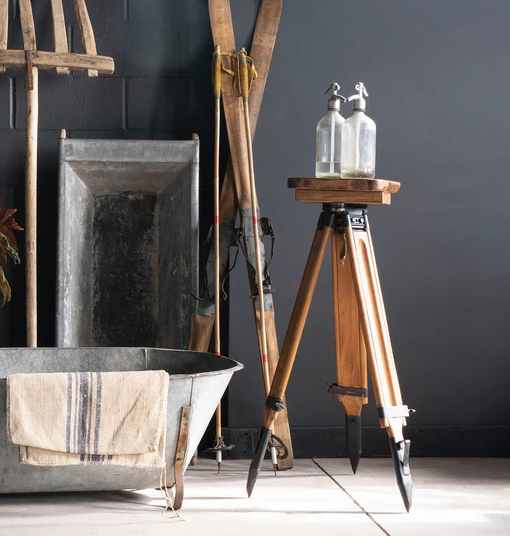 Vintage Tripod Pedestal