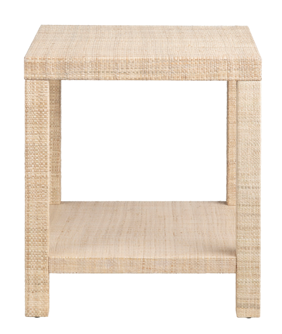 Providence Raffia End Table