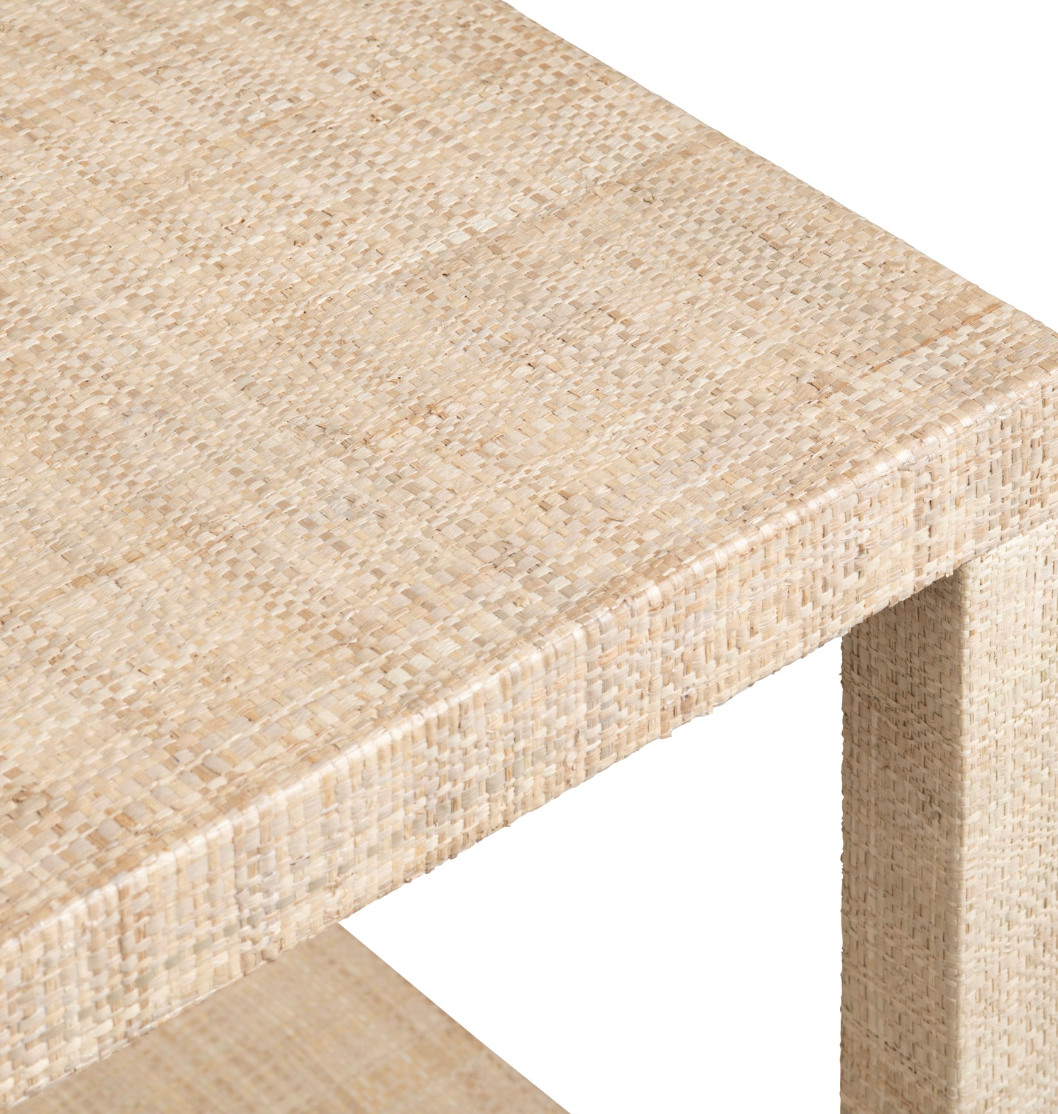Providence Raffia End Table
