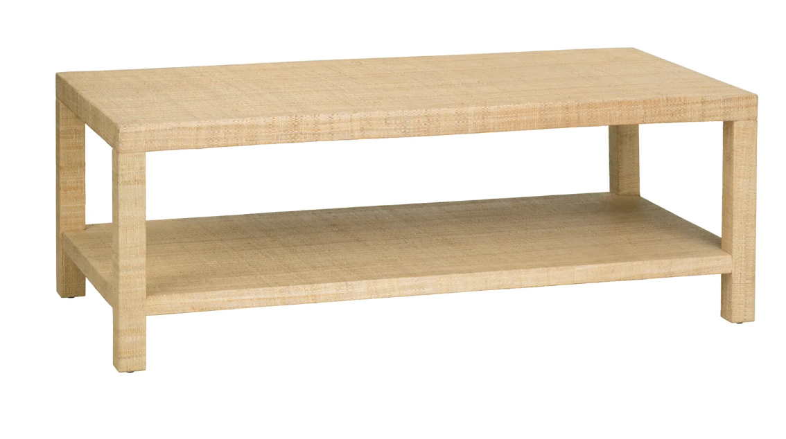 Providence Raffia Coffee Table