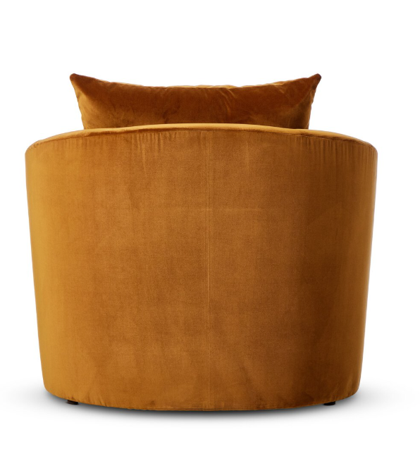 Farrah Chaise Lounge - Ingram Ochre
