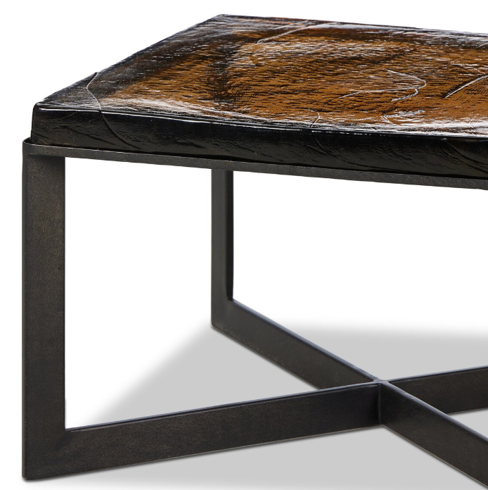 Lennie Cast Glass Bunching Table