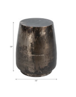 Reeds Round Metal Accent Table