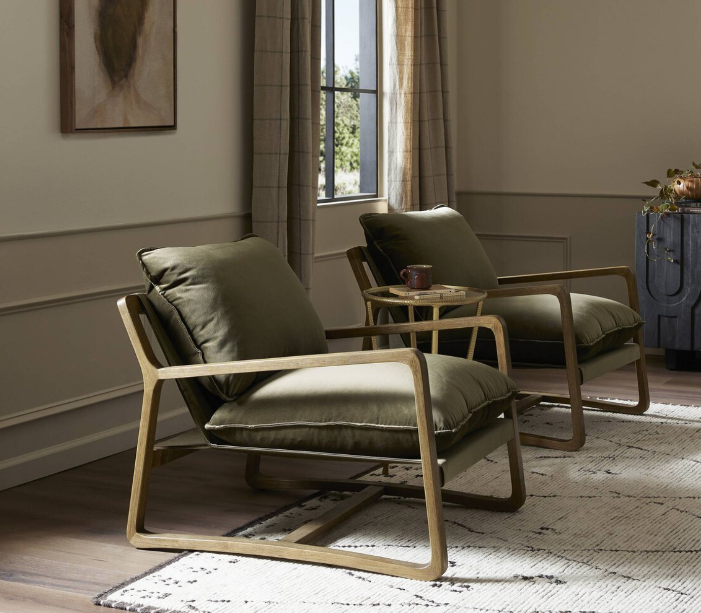 Ace Chair - Surrey Olive