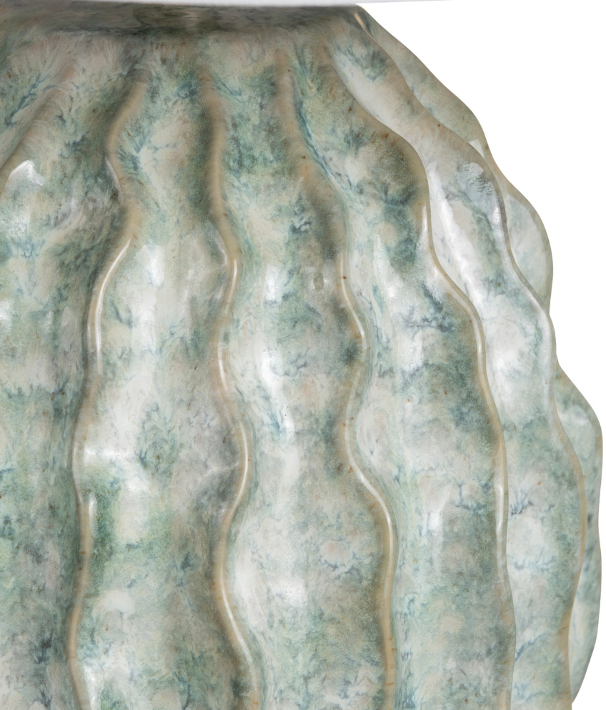 Light Blue/Green Ceramic Table Lamp