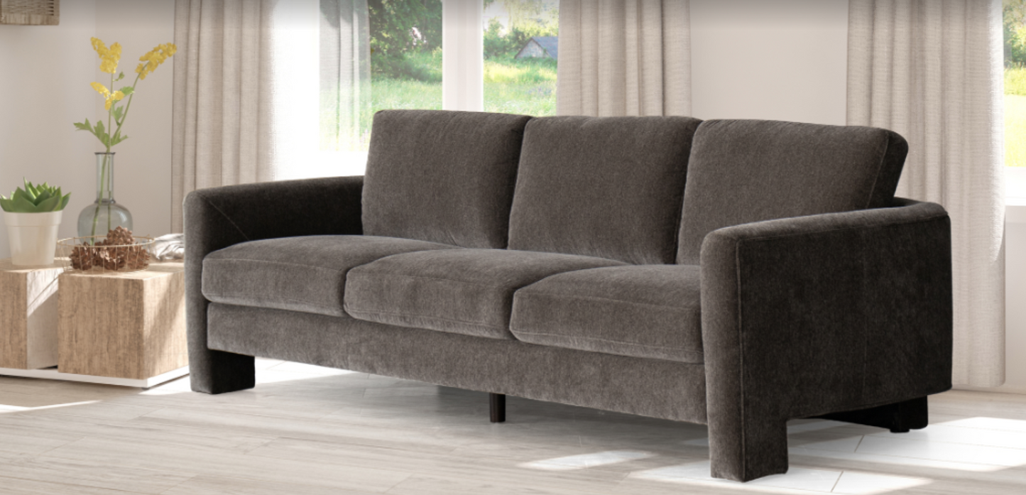 Get Right Sofa - Mohair Sable