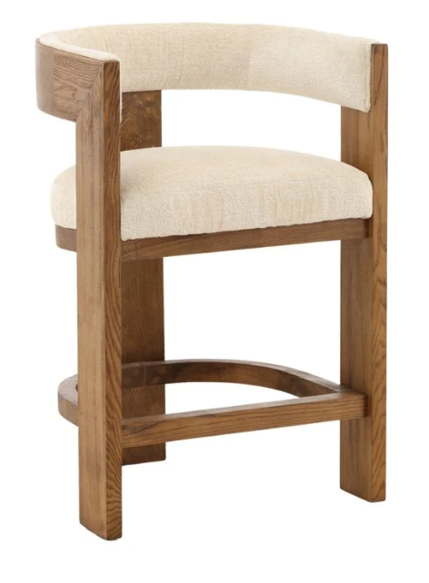 Nadia Counter Stool - Cream