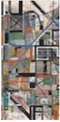 Calculus VII - 24"w x 49"h Art