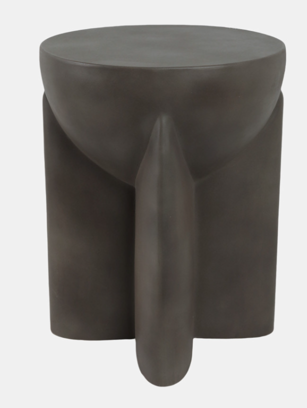 Jude Contemporary Concrete Accent Table