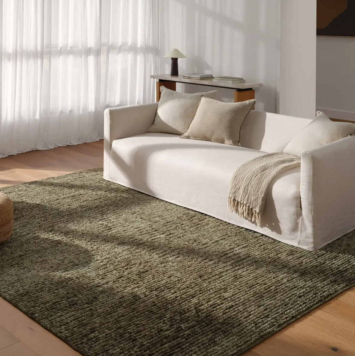 Alpine Rug Leafy Green ALP07 6'x9'