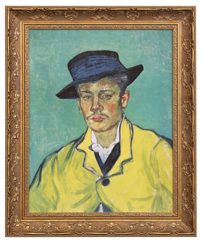 Gentleman With Blue Hat